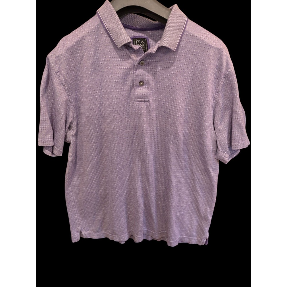 Jos A Bank Polo Shirt Mens Large Tavelers Collection‎ Golf Casual Short Sleeve